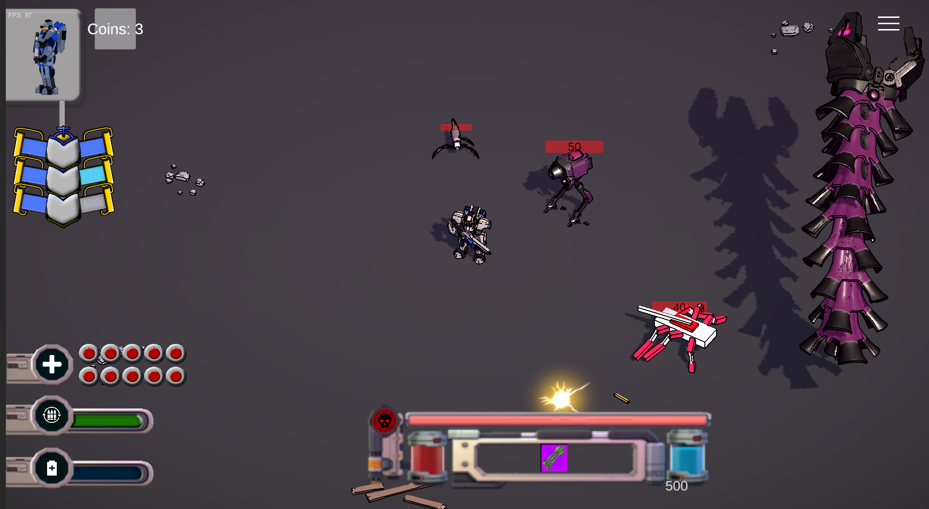 DASH//BLAST gameplay screenshot